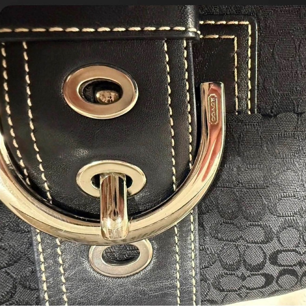 Vintage Coach Soho Mini Signature Demi Flap shoulder bag - Picture 4 of 6